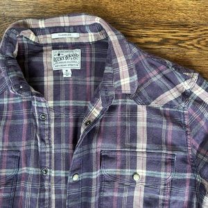 Lucky Brand Plaid Button Down